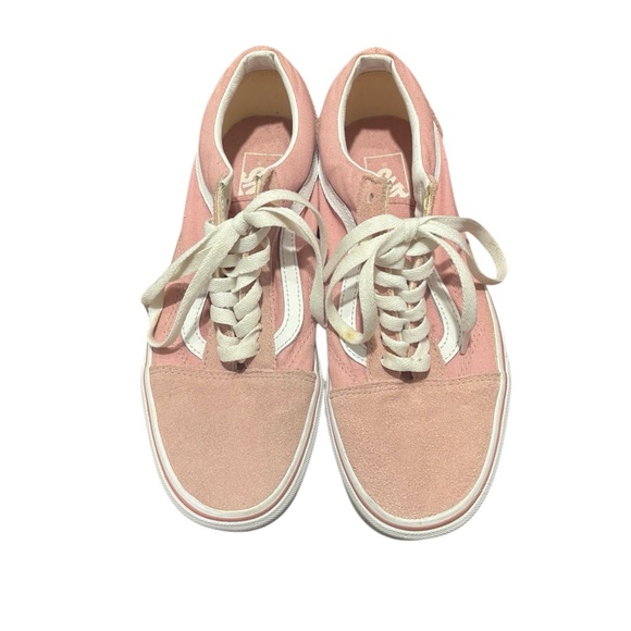 Vans Old Skool Low Top Sneakers Pink Size 9 - Picture 1 of 10